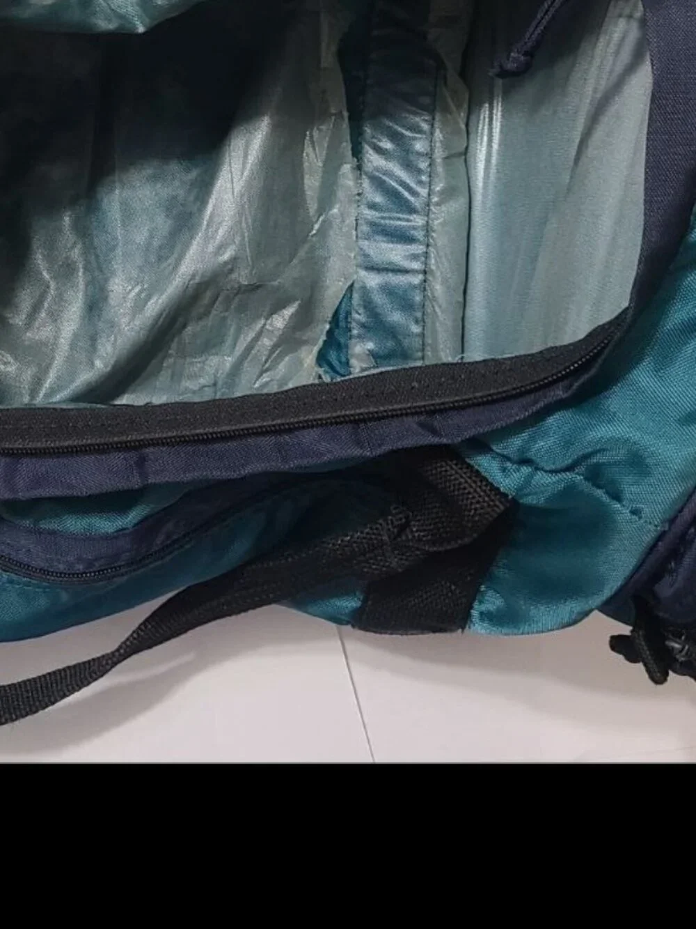 Teal Duffel Bag